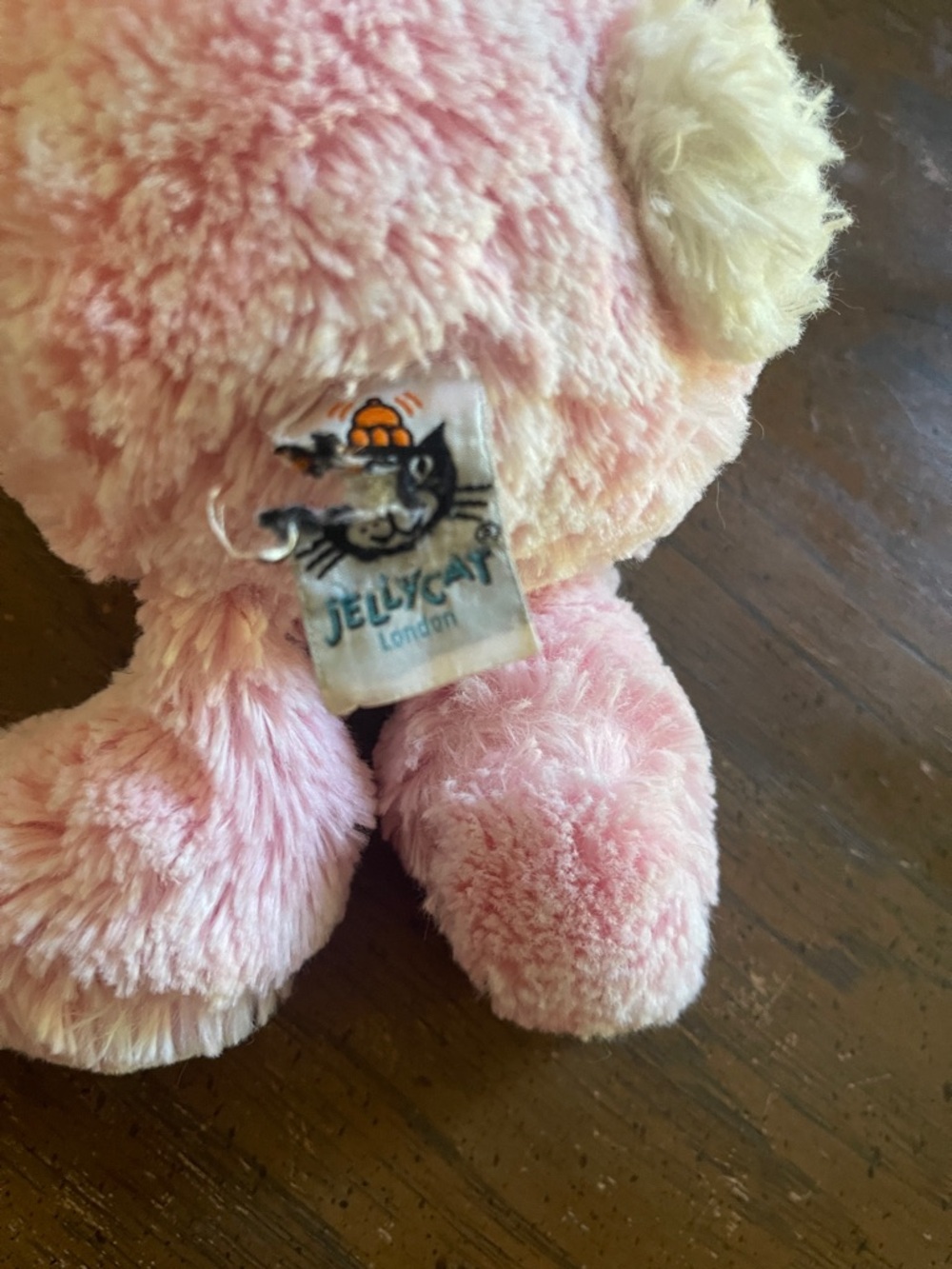 Jellycat Plush Pink Bunny Stuffed Animal - Picture 4 of 4